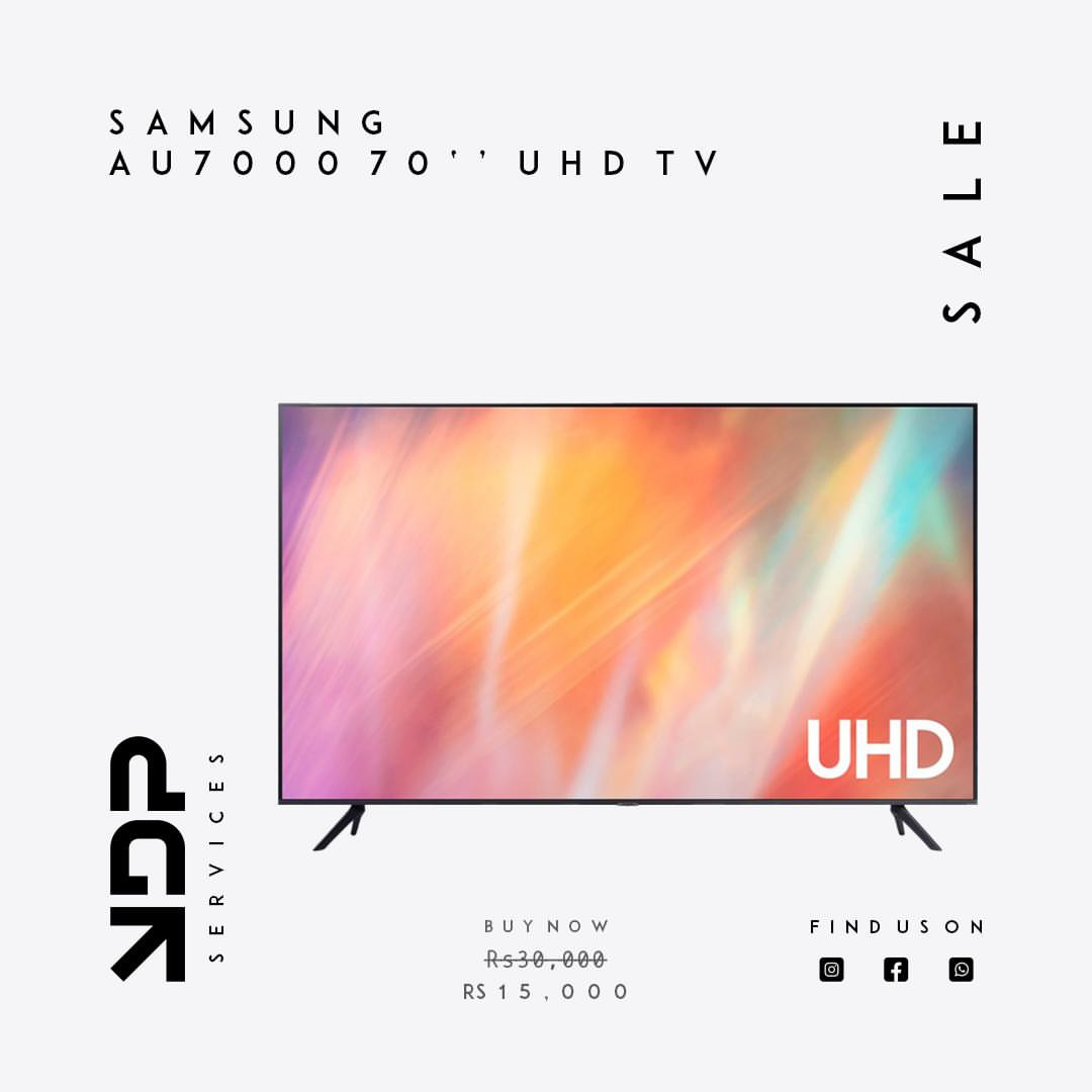 Samsung AU7000 70'' UHD TV
